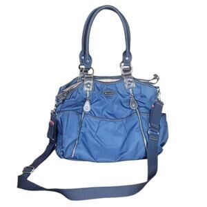 Storksac "Olivia" Navy Blue Diaperbag